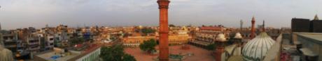 Overlooking Old Delhi