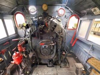 Inside &#8211; Japanese C12-type Steam Locomotive