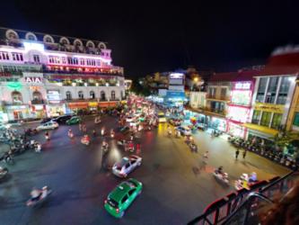 Đài phun nước at night